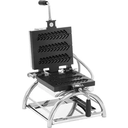 Waffeleisen - drehbar - Lollipop-Waffeln - 2 x 1000 W - Royal Catering RCWM-02-E