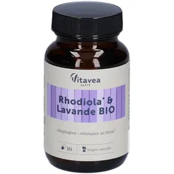 Vitavea Gesundheit Nutri'sentiels Rhodiola & Lavendel Bio Stress