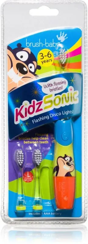 Brush Baby KidzSonic elektrische Zahnbürste + Ersatzbürstenköpfe 1 St.