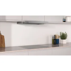 Constructa CD30677 Flachschirmhaube 60 cm Silbermetallic