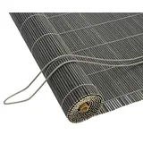 vidaXL Bambusrollo 40 x 220 cm grau
