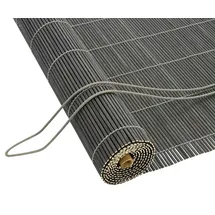 vidaXL Bambusrollo 40 x 220 cm grau