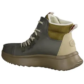 HEYDUDE Hey Dude Wendy Peak Apres beschichteter Twill, Oliv/Blatt für mich (Leaf It to Me), 37 EU - 37 EU