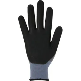 ASATEX Feinstrickhandschuh HIT099 schwarz/grau, Gr.9