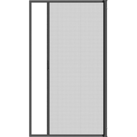 SCHELLENBERG Insektenschutzrollo für Türen, 160 x 225 cm, Anthrazit