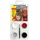 Eberhard Faber 579028 - Kinderschminke Set Teufel/Dracula, 4 Schminkfarben mit Pinsel und Anleitung