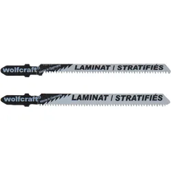 Wolfcraft GmbH 2379000, Stichsägeblatt, Spanholzplatte, Laminat, Parkett, Hartst