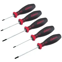 Cimco Werkzeuge 2K-6-rund-Schraubendr.Set 117300