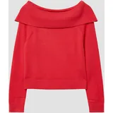 s.Oliver Strick-Pullover mit Off-Shoulder-Ausschnitt - 134/140