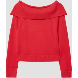 s.Oliver Strick-Pullover mit Off-Shoulder-Ausschnitt - 134/140