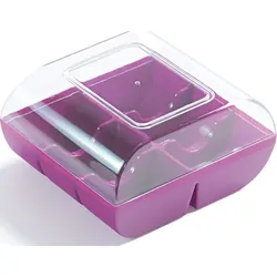 Macado 6 Behälter für Makronen oder Kekse Fuchsia