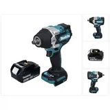 Makita DTW 700 M1 Akku Schlagschrauber 18 V 700 Nm 1/2" XPT Brushless + 1x Akku 4,0 Ah - ohne Ladegerät"