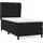 vidaXL Boxspringbett 100 x 200 cm Schwarz