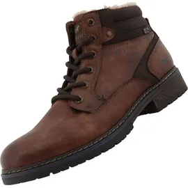 Mustang Schnürstiefel Herren Braun 43