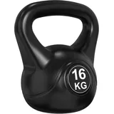 Tunturi Kugelhantel, Kettlebell, PVC mit Sand gefüllt, 16 kg