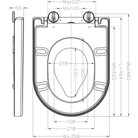 Bernstein Softclose Kinder-WC-Sitz, U1006