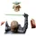 Hasbro Star Wars Actionfigur Luke Skywalker und Grogu 15 cm - Schwarz/Mehrfarbig