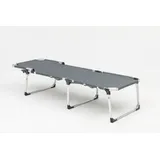 Trendline Sonnenliege 200 x 70 x 30 cm Grau