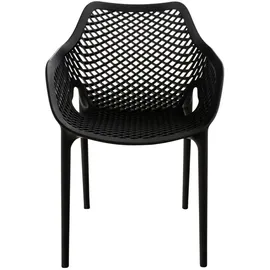 TPFGarden Gartenstuhl 57 x 60 x 81 cm schwarz 1 St.