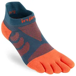 Injinji Damen Run Technical No-Show orange