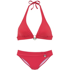 s.Oliver Triangel-Bikini Damen rot Gr.32 Cup A/B,