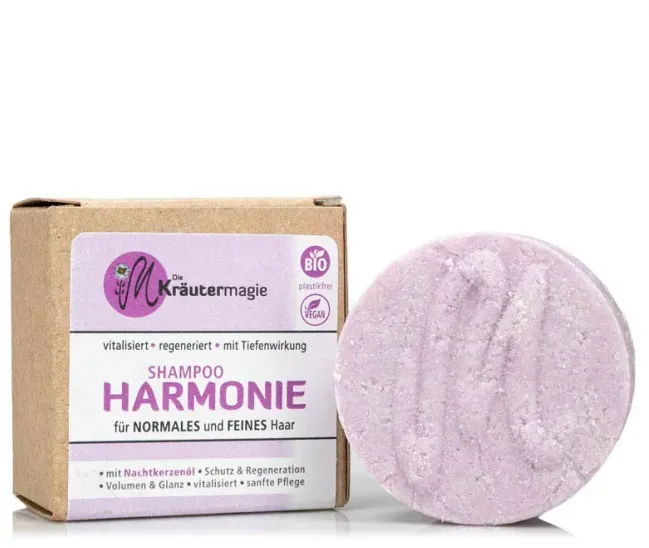 die Kräutermagie festes Shampoo Harmonie (strapaziertes Haar)