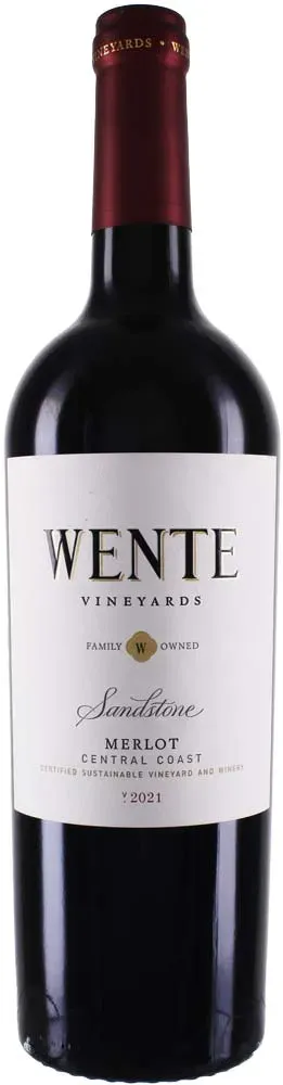 Wente Sandstone Merlot 2021 - Rotwein / trocken - USA / Kalifornien - Merlot,Petit Sirah / Wente Vineyards