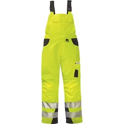 Warnschutz Latzhose "ALABAMA" - 29 - gelb/grau