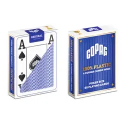 COPAG Spielkarten Poker Jumbo Face blau 10000991-0001