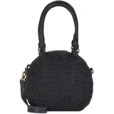 GREENLAND Femi & Nine Schultertasche Leder Navy
