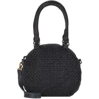GREENLAND Femi & Nine Schultertasche Leder Navy