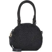 GREENLAND Femi & Nine Schultertasche Leder Navy