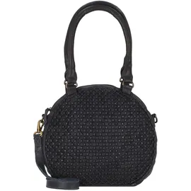 GREENLAND Femi & Nine Schultertasche Leder Navy