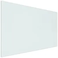 VidaXL Kaminofen Glasplatte Rechteckig 80x50 cm