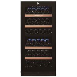 WL355DF Stand Weinkühlschrank mit zwei Kühlzonen - Platz für 107 Flaschen Classic Edition