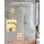 Vevor Duschsystem-Set mit 12 Zoll Regenduschsystem / 6 Zoll Wandmontagekopf / 2 in 1 Handbrause, drehbarer Doppelregenkopf (3 Funktionen), Messingventil und Verkleidungssatz, gebürstetem Gold