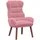 vidaXL Sessel Rosa 69 x 74 x 93 cm Samt