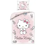 Halantex Hello Kitty Rosa 140 x 200 cm + 70 x 90 cm