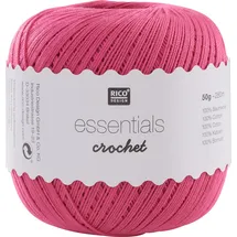 Rico Design Häkelwolle 280 m Fuchsia