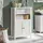 SoBuy BZR13 Badkommode 60 x 90 x 26 cm Weiß
