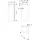 Hansgrohe Xilesa E Halbhochschrank 40 x 106,5 cm Sandbeige Matt