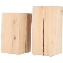 JAN KURTZ Hocker Lukas Eiche massiv 22 x 34 x 22 cm Natur