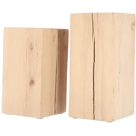 JAN KURTZ Hocker Lukas Eiche massiv 22 x 34 x 22 cm Natur
