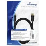 MediaRange HDMI-Kabel MRCS210 2 m Schwarz