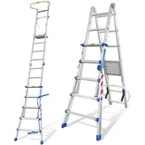 mauderer alutechnik BAVARIA Enteisungsleiter 3 x 5 Sprossen