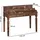 FineBuy Schreibtisch Sheesham Massivholz 115 x 60 x 100 cm