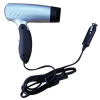 InCasa Haartrockner 12 V grau/weiß