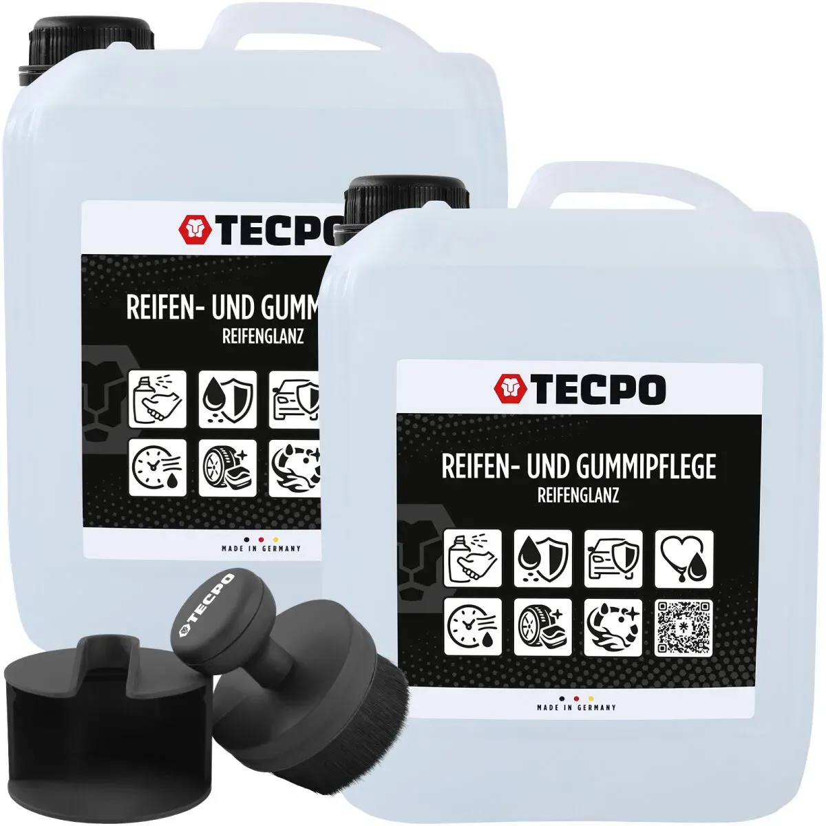 TECPO Reifenglanz und Gummipflege Reifen Pflege 10L + Premium...