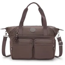 Kipling Basic Elevated Schultertasche Polyester Brown