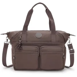 Kipling Basic Elevated Schultertasche Polyester Brown